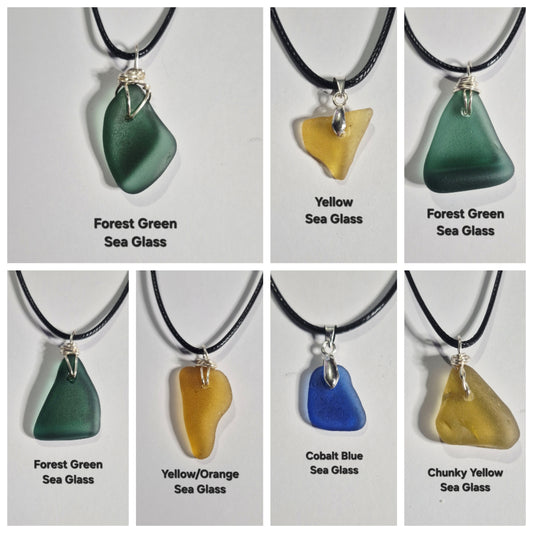 Rare Sea Glass Necklaces