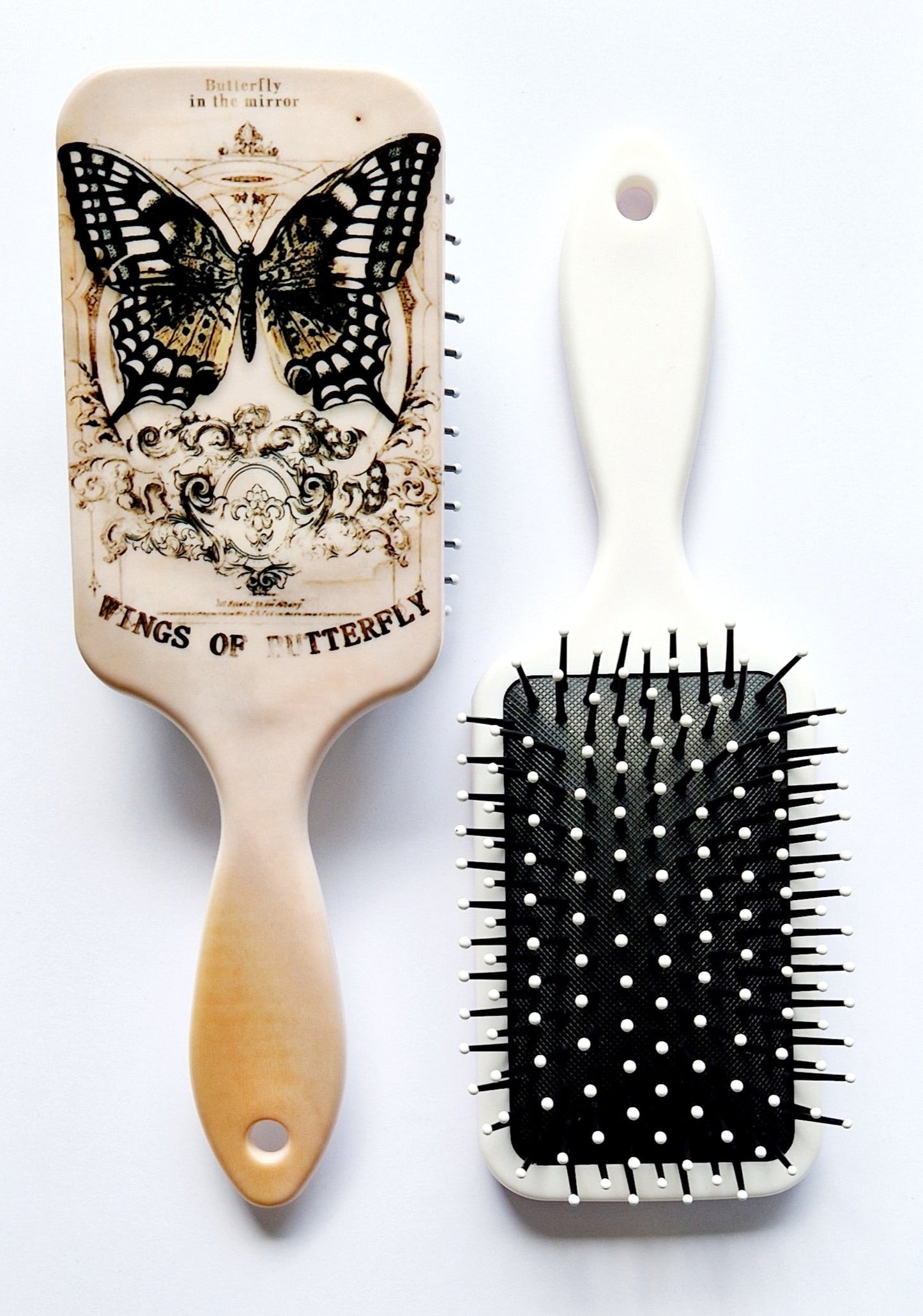 Printed Paddle Hairbrush Collection