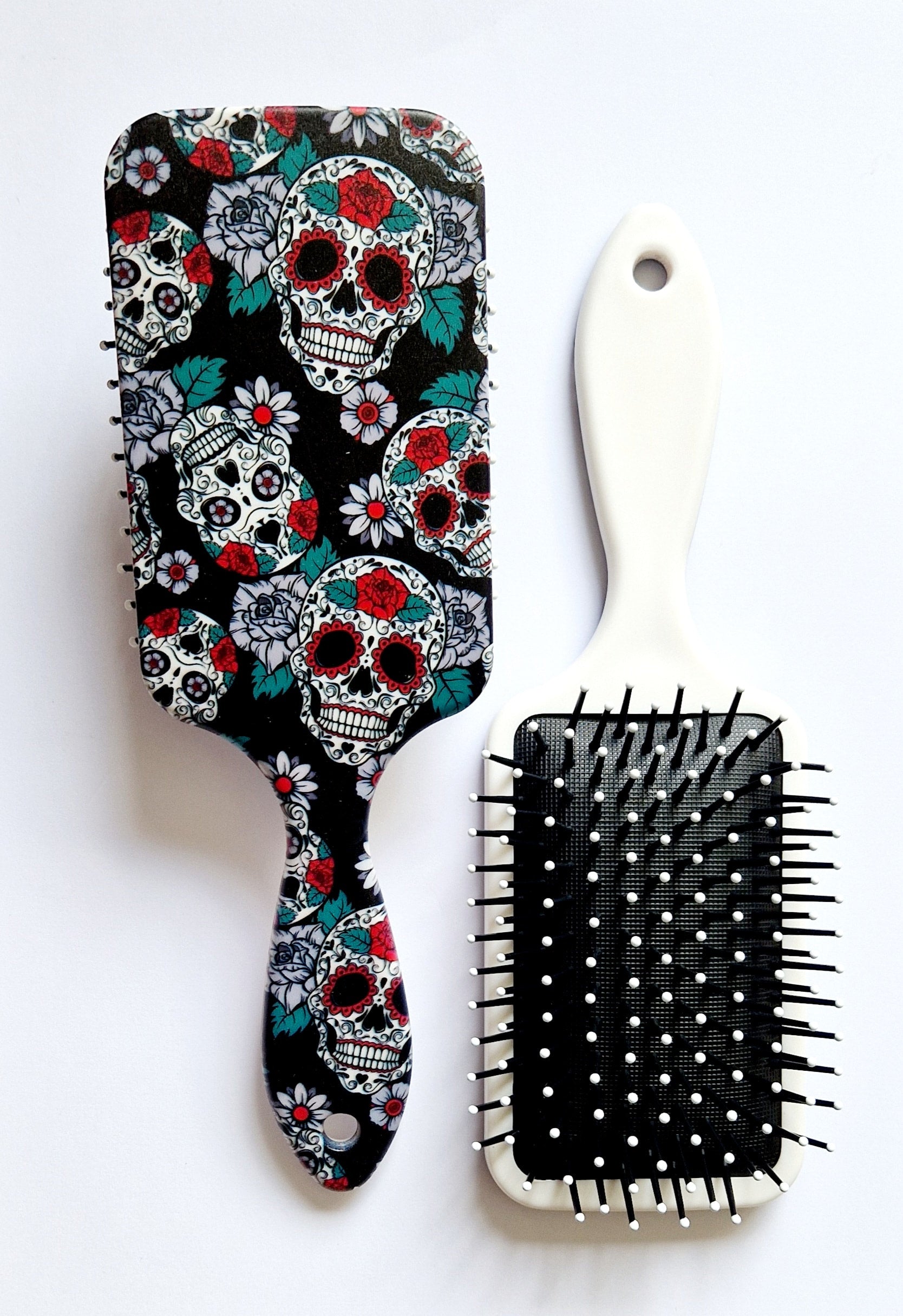 Printed Paddle Hairbrush Collection
