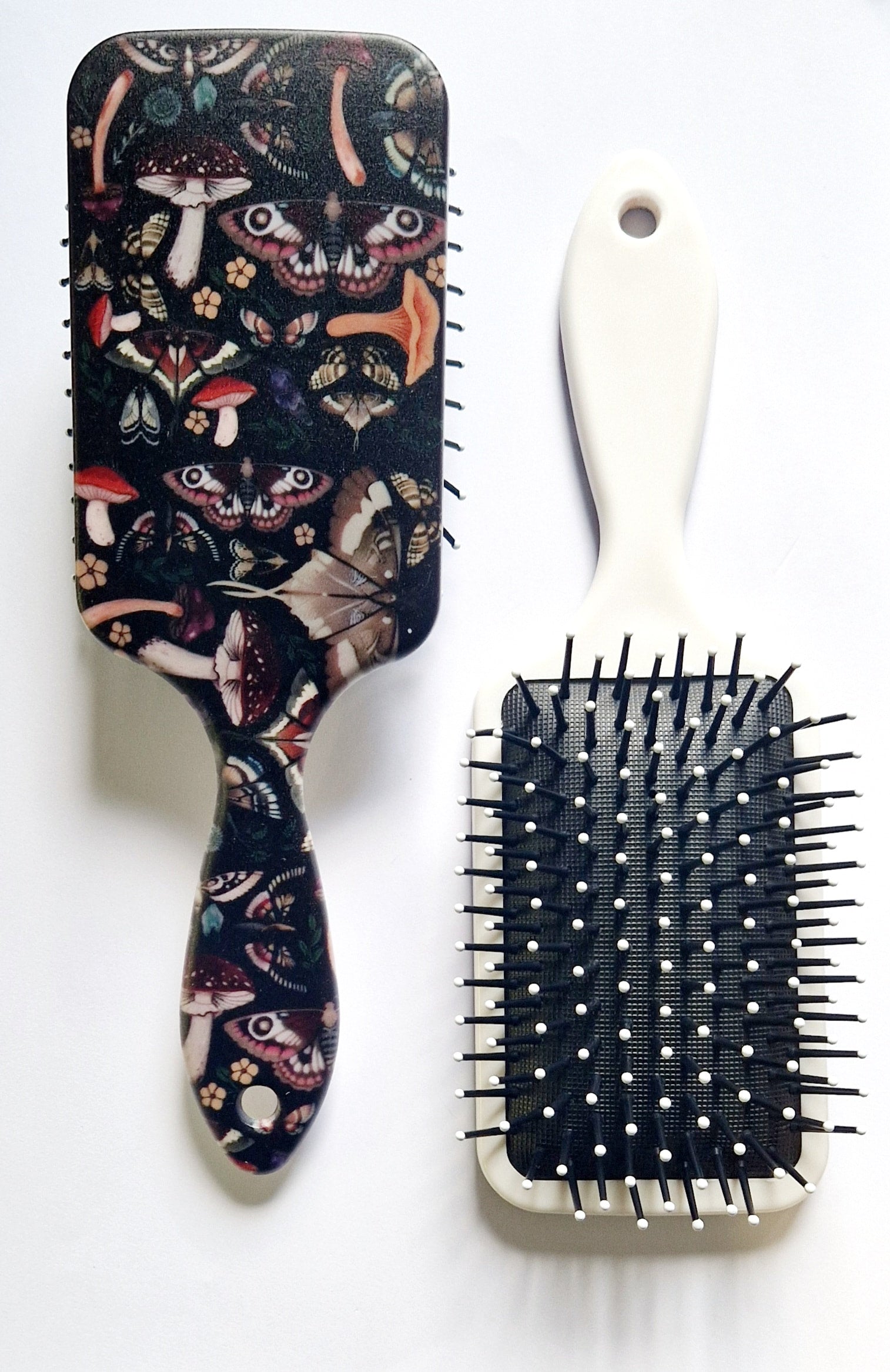 Printed Paddle Hairbrush Collection