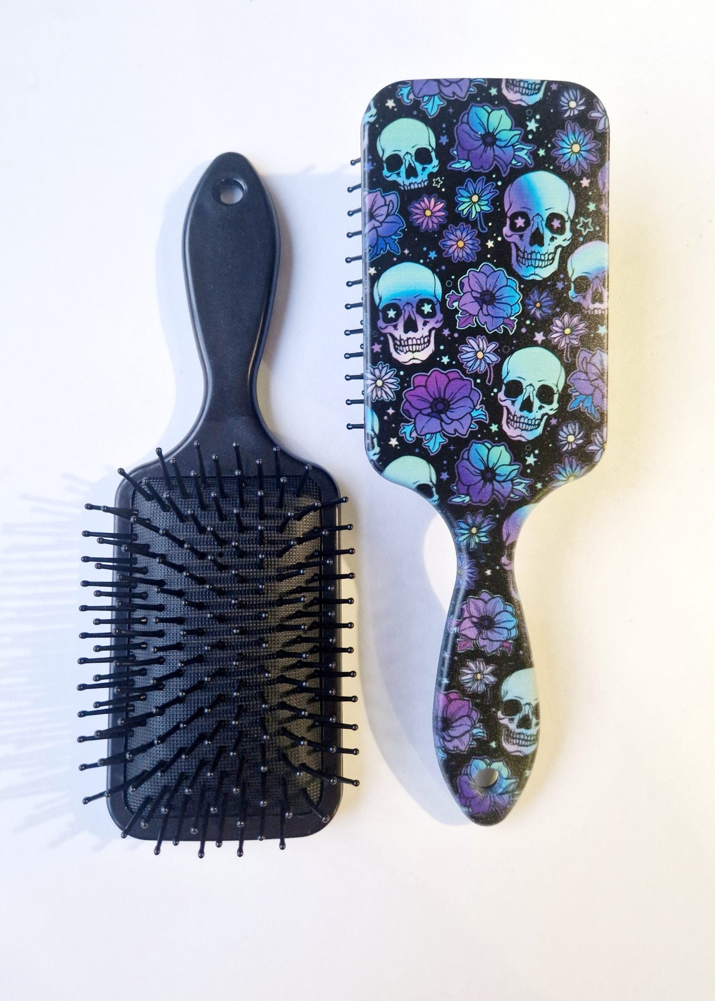 Printed Paddle Hairbrush Collection