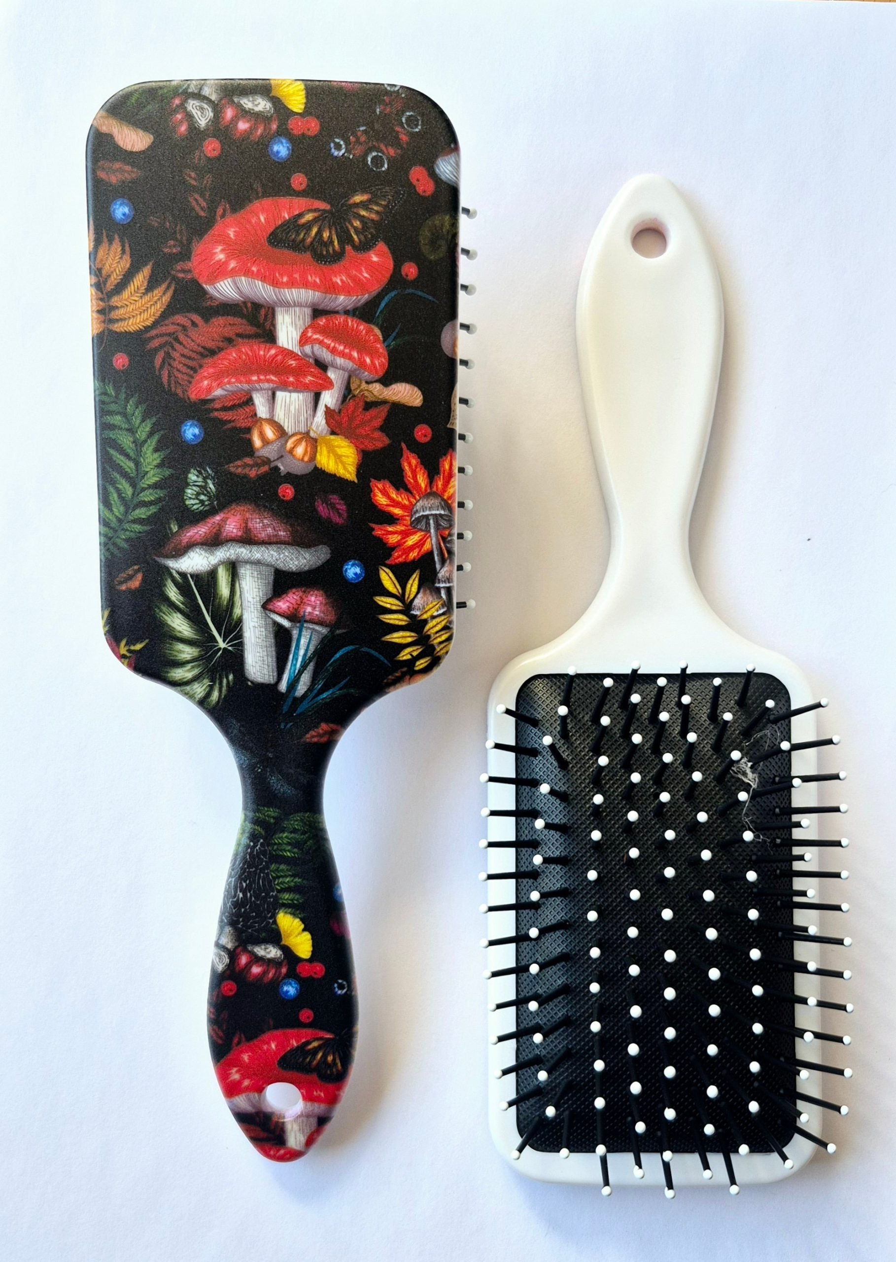 Printed Paddle Hairbrush Collection