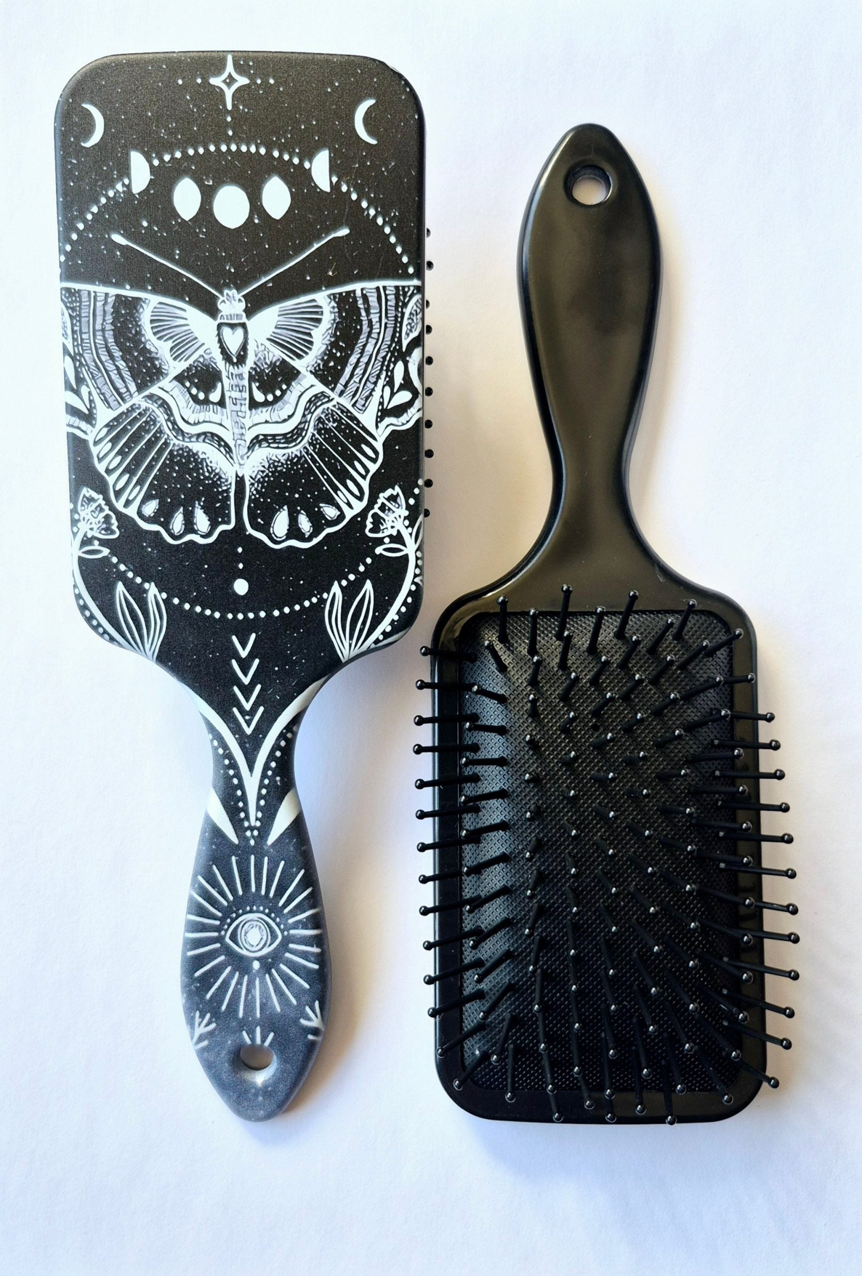 Printed Paddle Hairbrush Collection