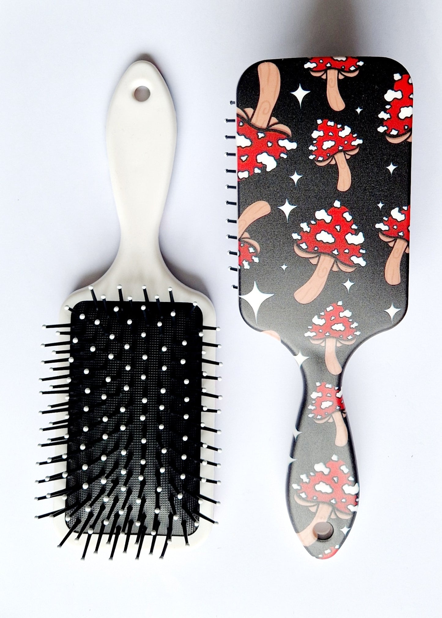 Printed Paddle Hairbrush Collection