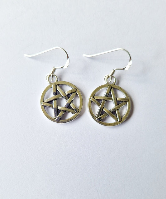 Pentagram Earrings