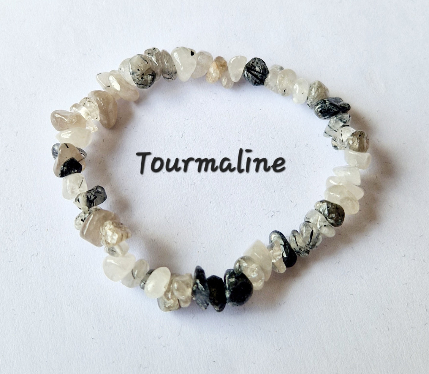 Gemstone Chip Elasticated Bracelets