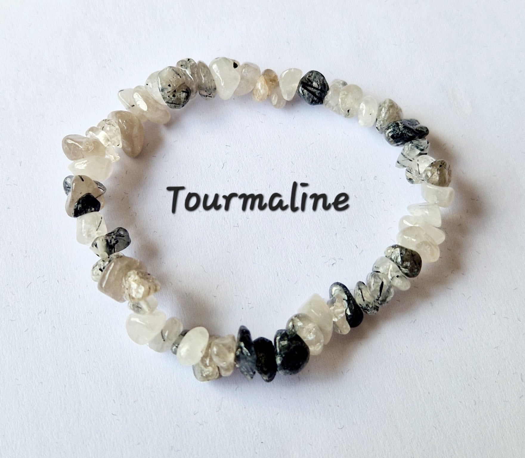 Gemstone Chip Elasticated Bracelets