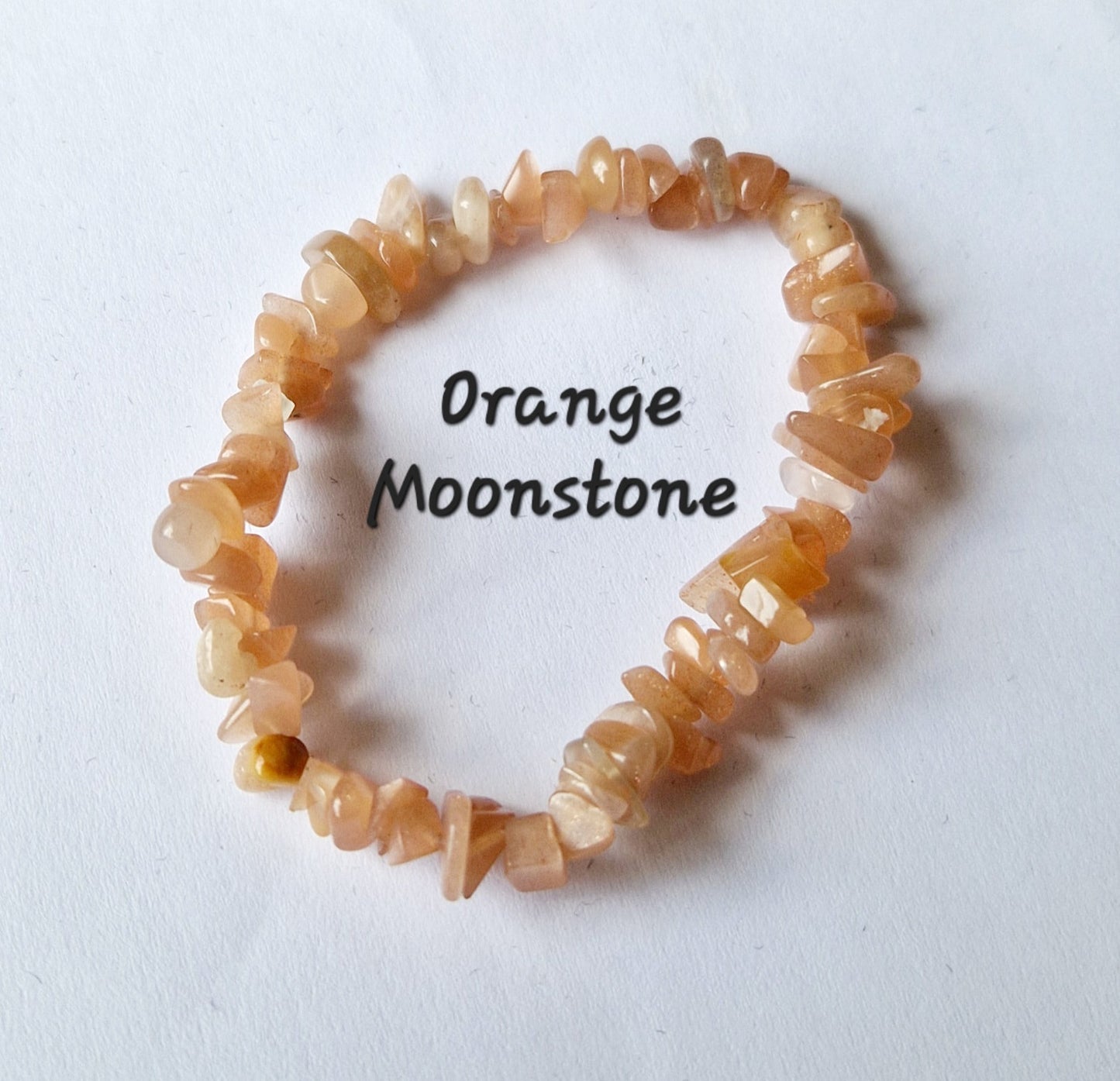 Gemstone Chip Elasticated Bracelets