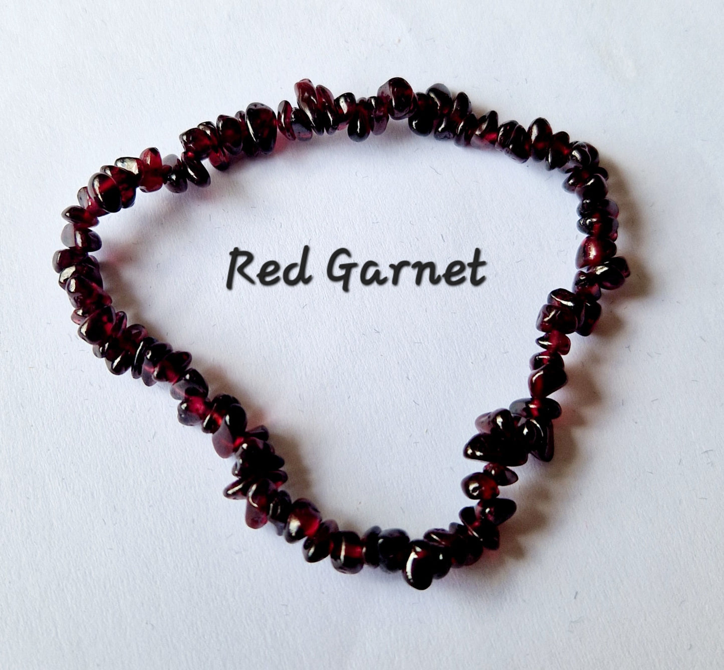Gemstone Chip Elasticated Bracelets