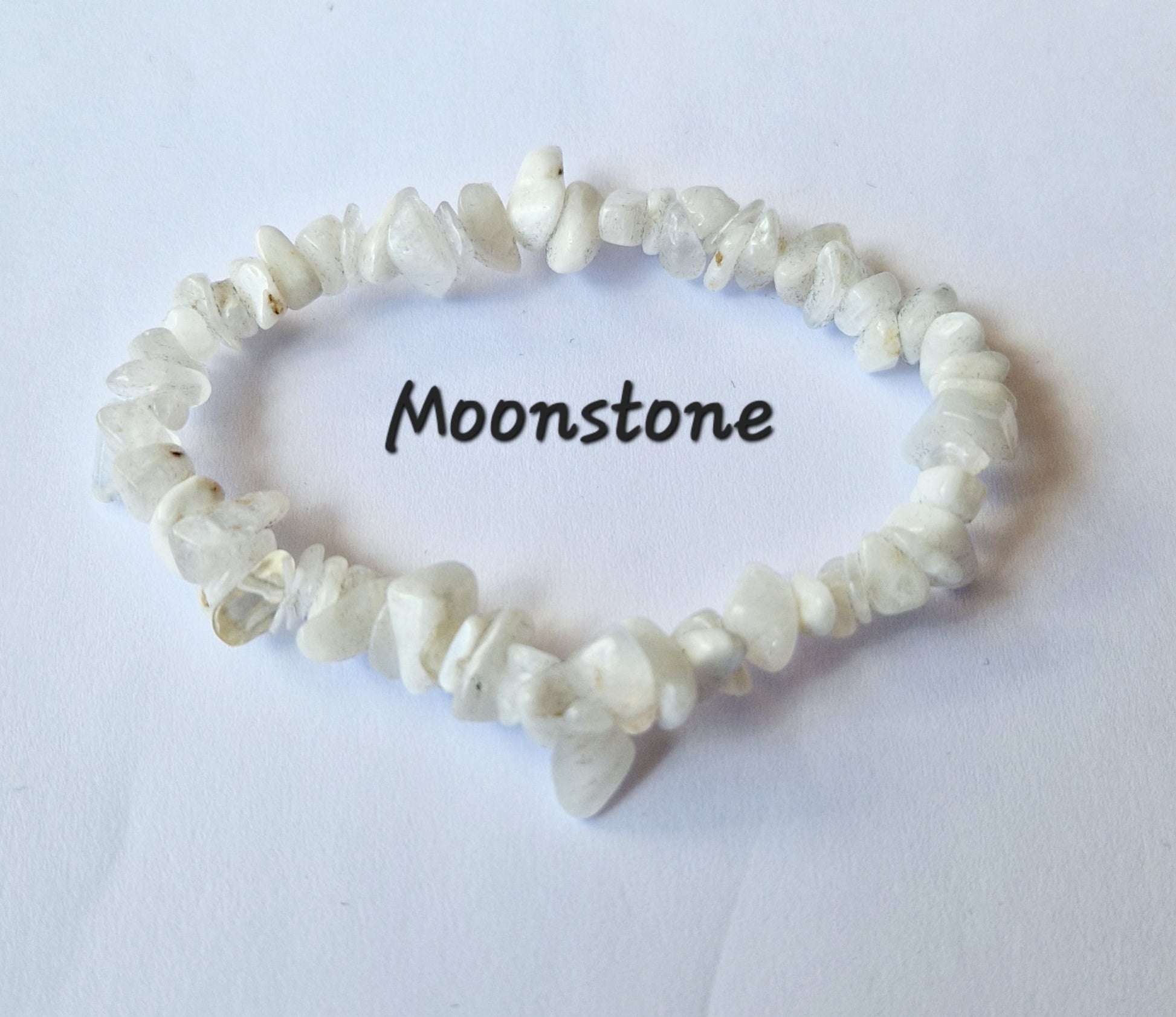Gemstone Chip Elasticated Bracelets