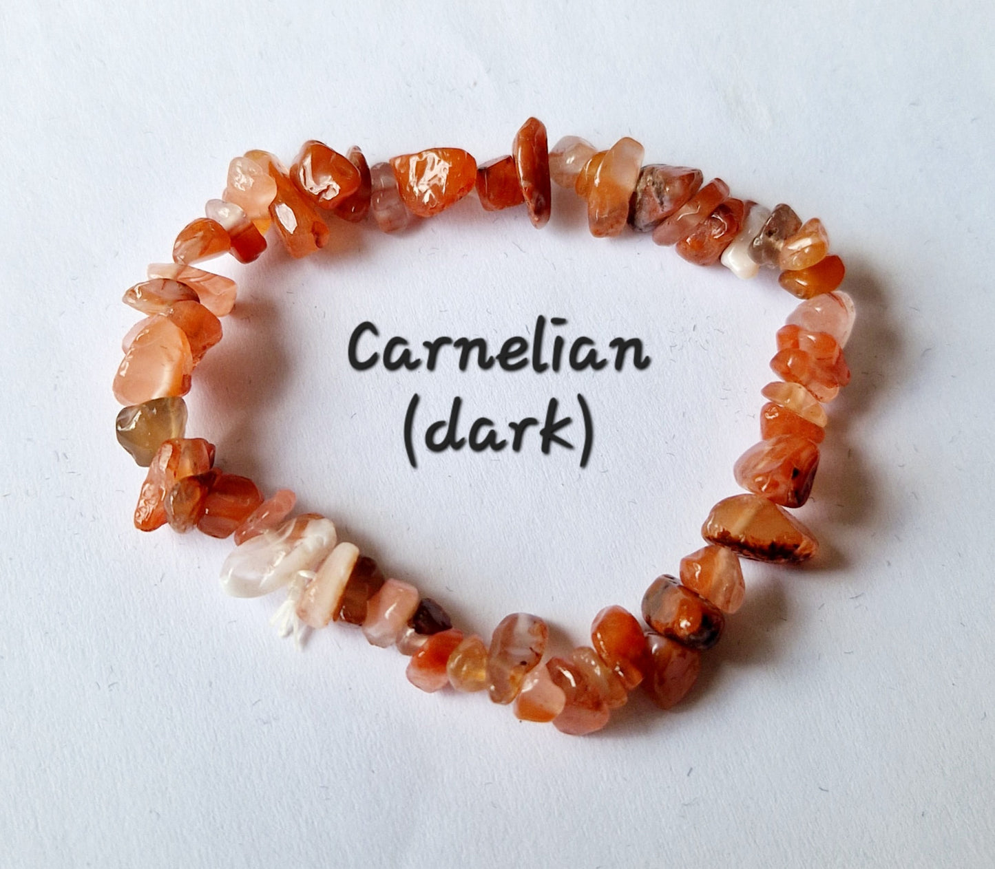 Gemstone Chip Elasticated Bracelets