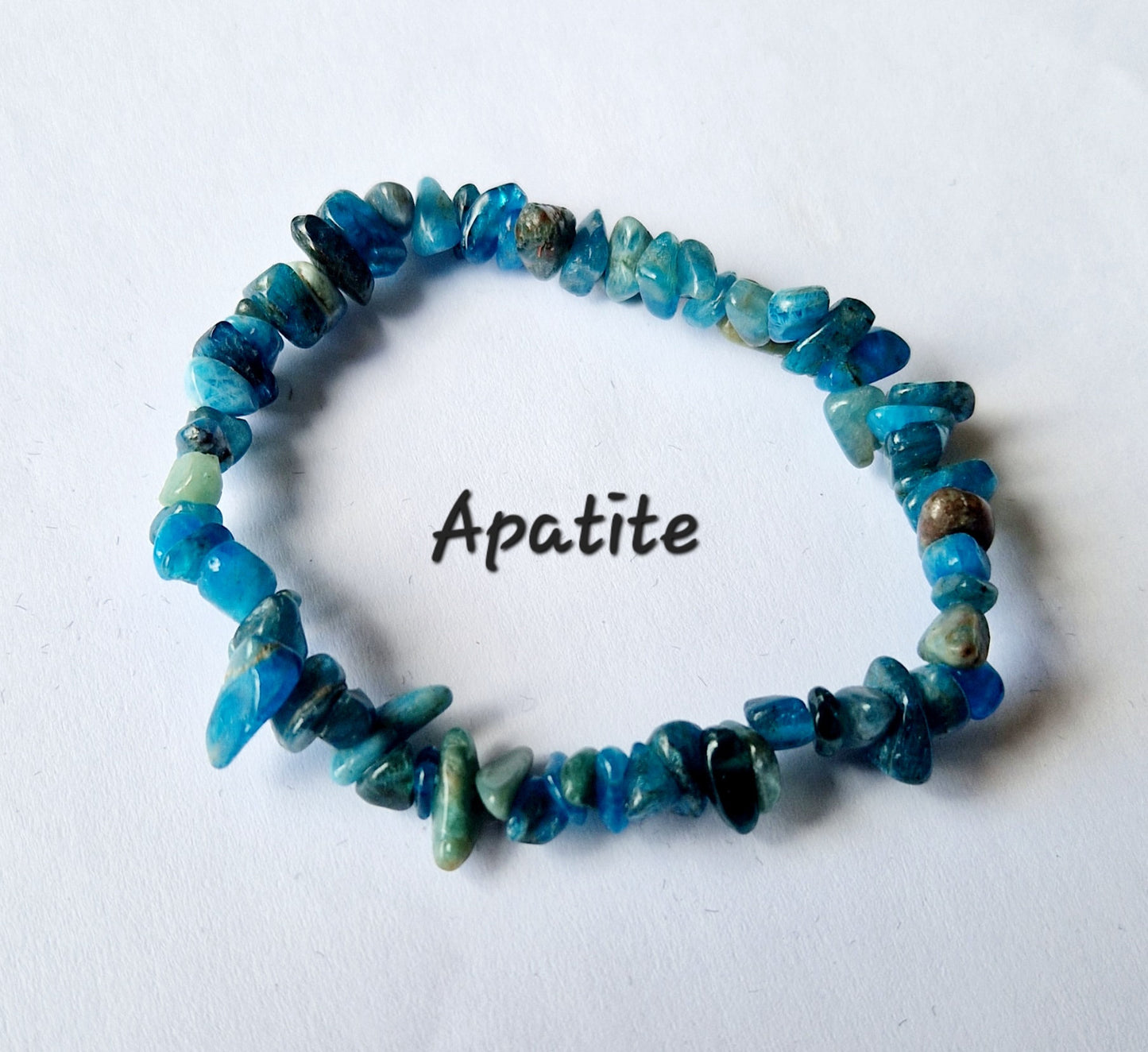 Gemstone Chip Elasticated Bracelets