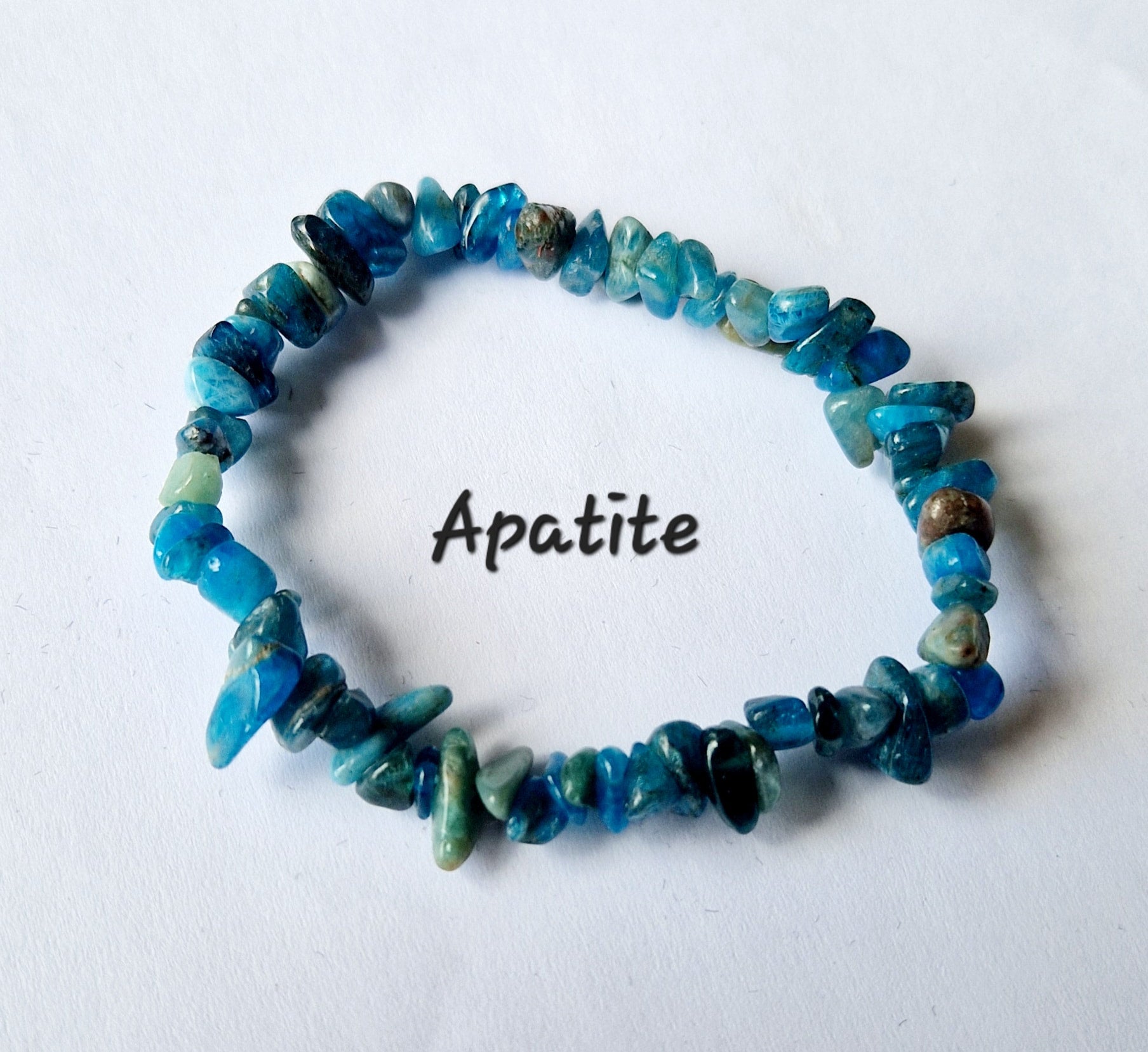 Gemstone Chip Elasticated Bracelets
