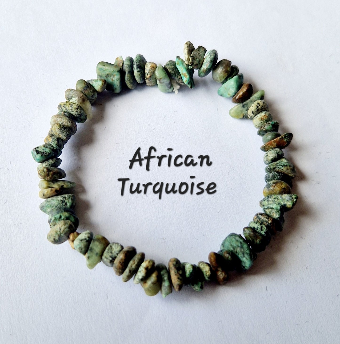 Gemstone Chip Elasticated Bracelets