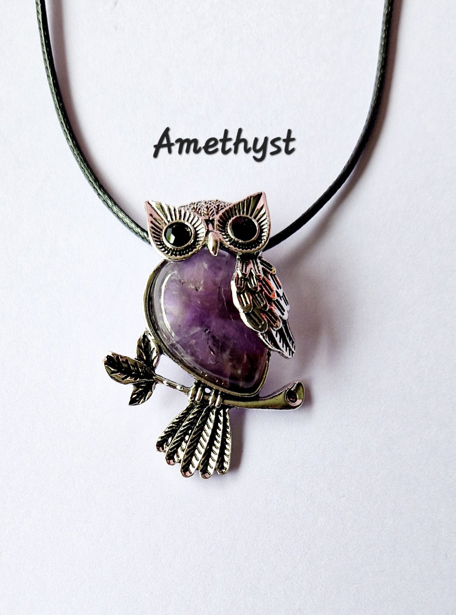 Gemstone Owl Pendants – Wisdom in Stone