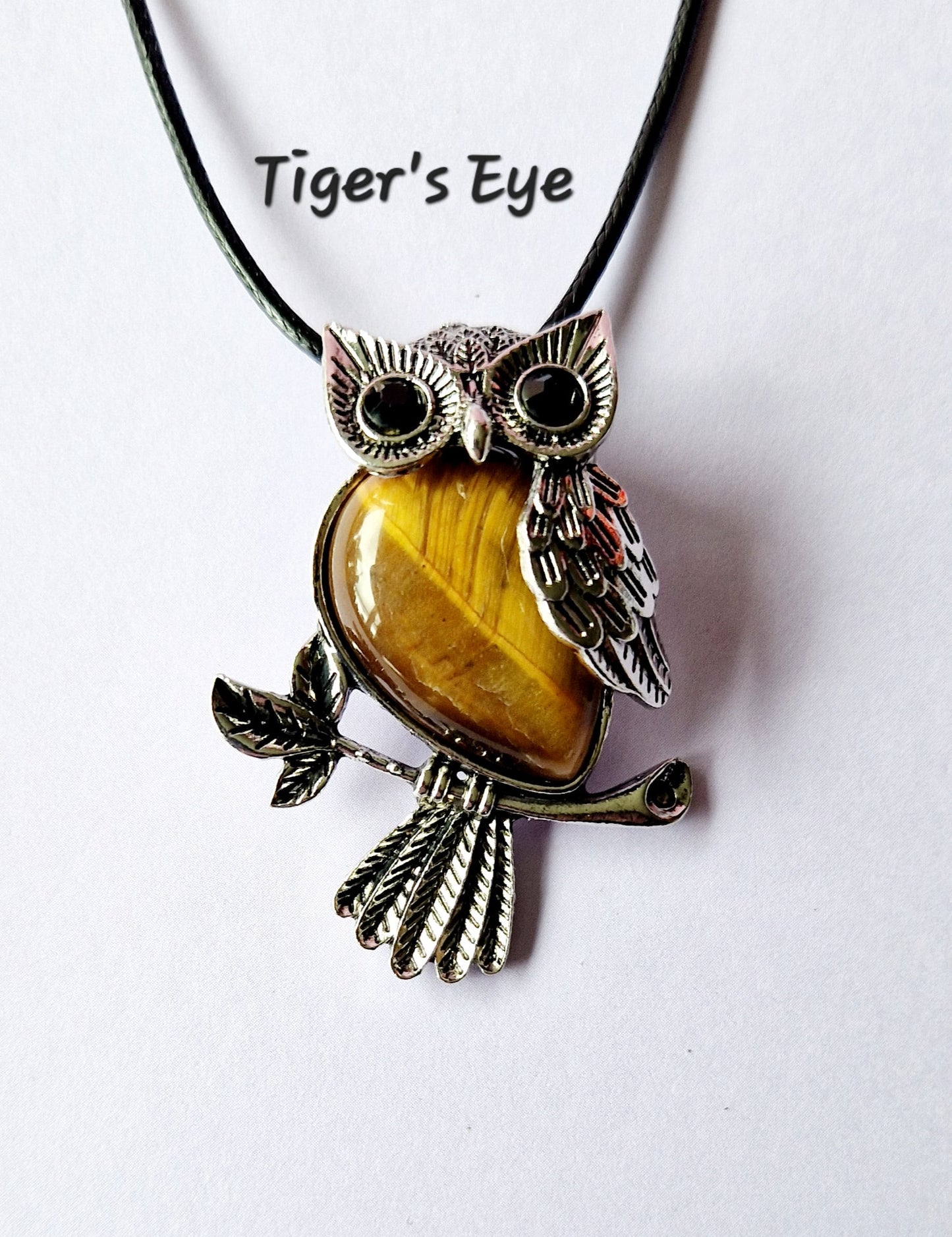 Gemstone Owl Pendants – Wisdom in Stone