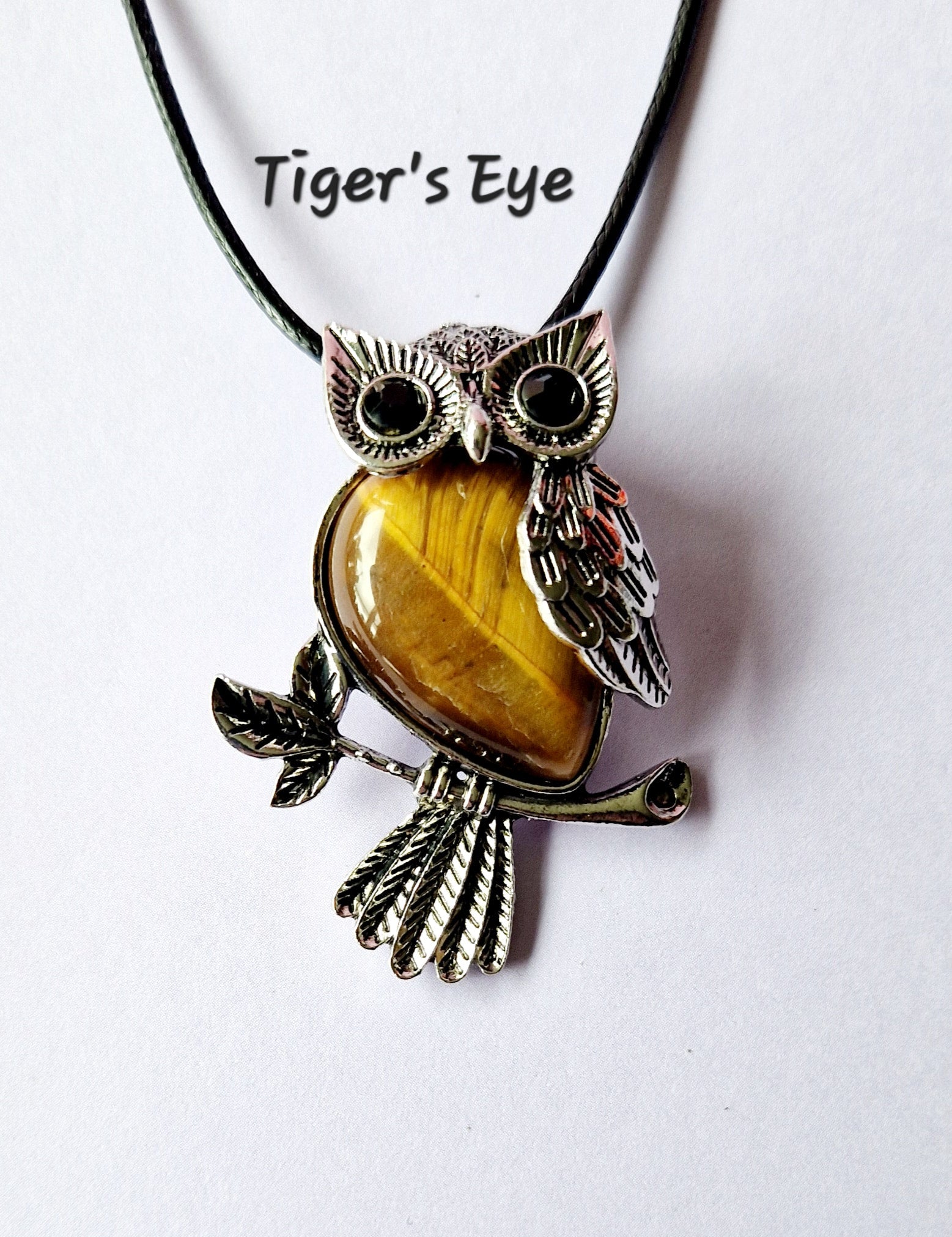 Gemstone Owl Pendants – Wisdom in Stone