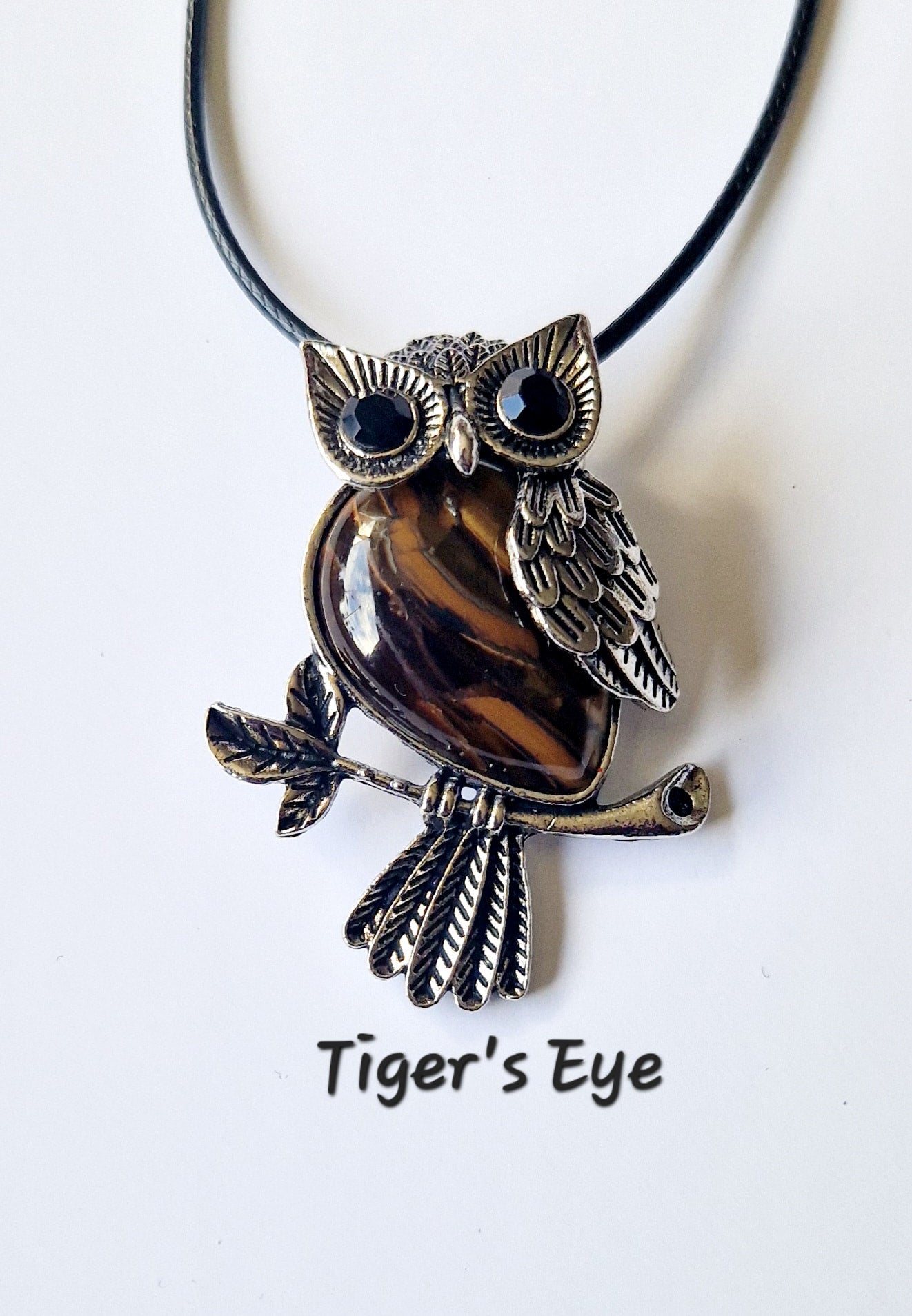 Gemstone Owl Pendants – Wisdom in Stone