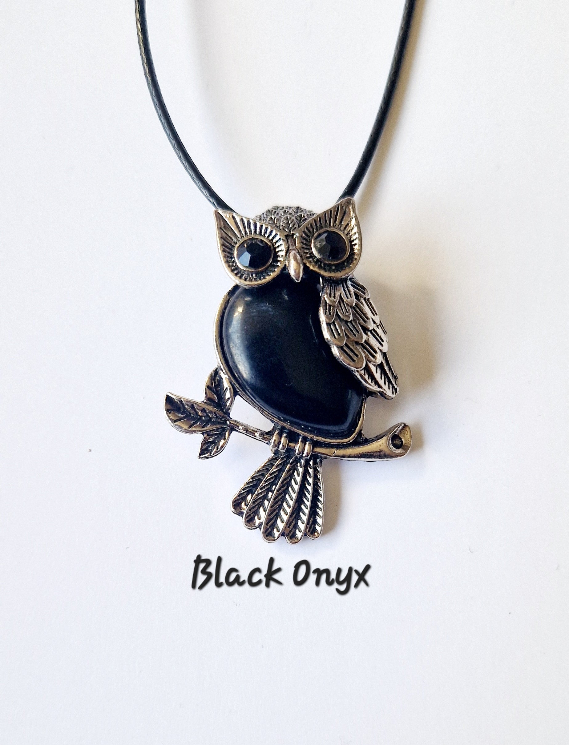 Gemstone Owl Pendants – Wisdom in Stone