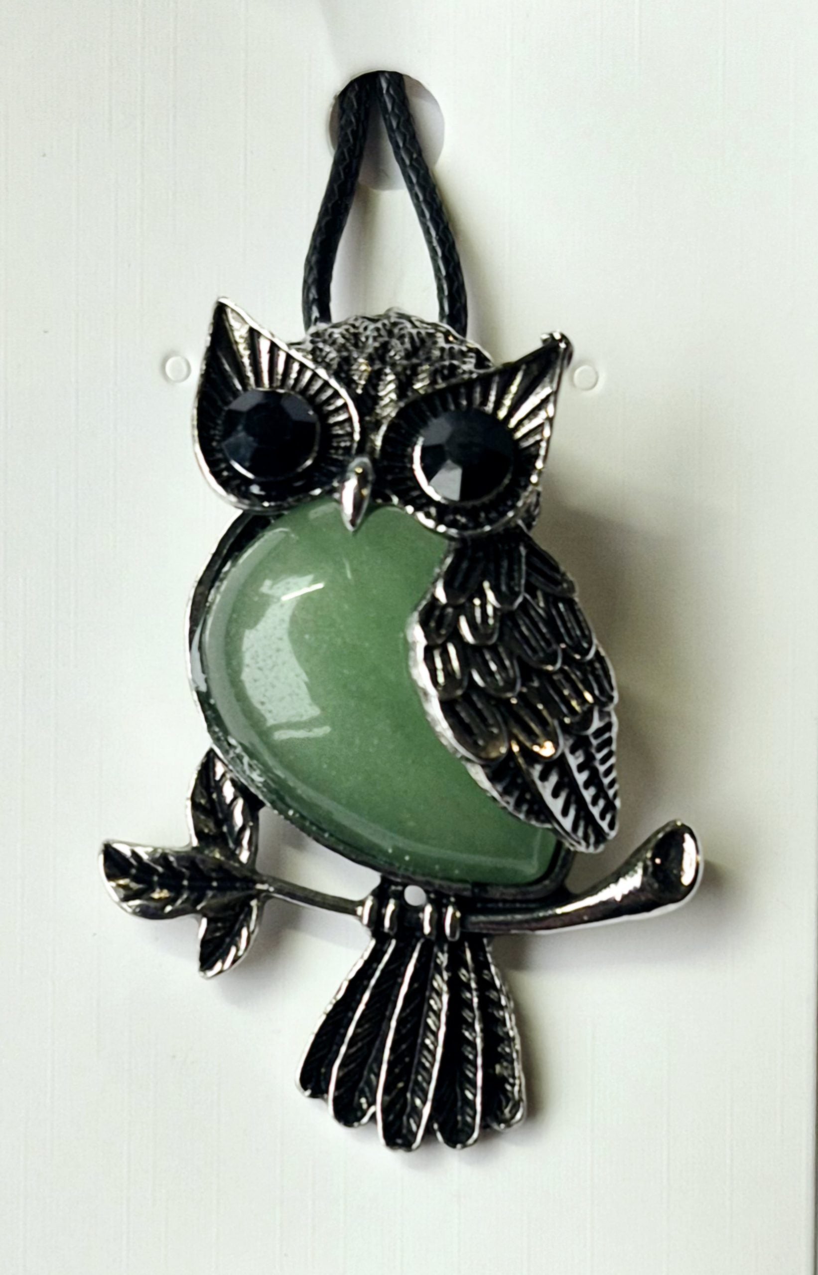 Gemstone Owl Pendants – Wisdom in Stone