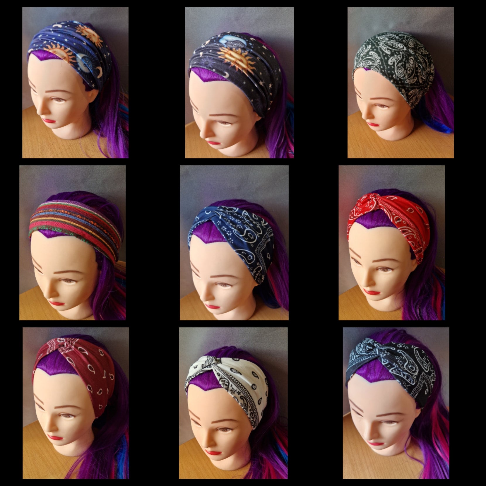 Elasticated Knot Headbands