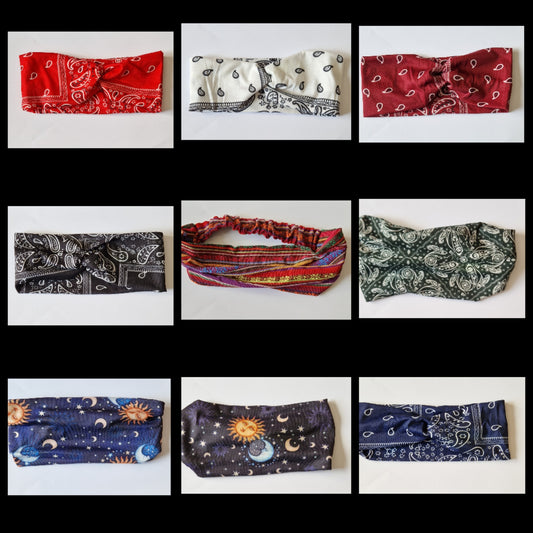 Elasticated Knot Headbands