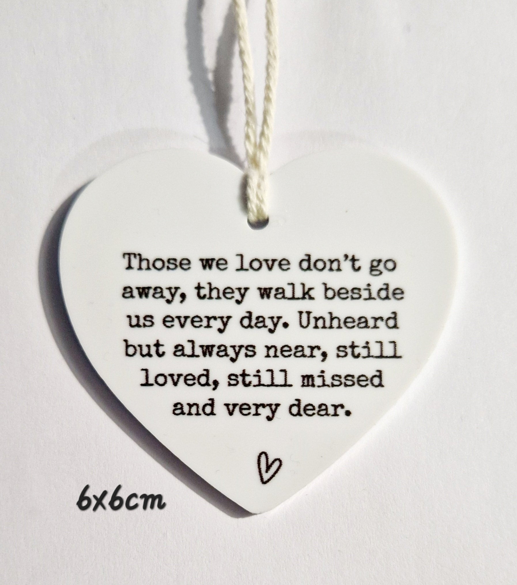 Sentiment Heart Plaques