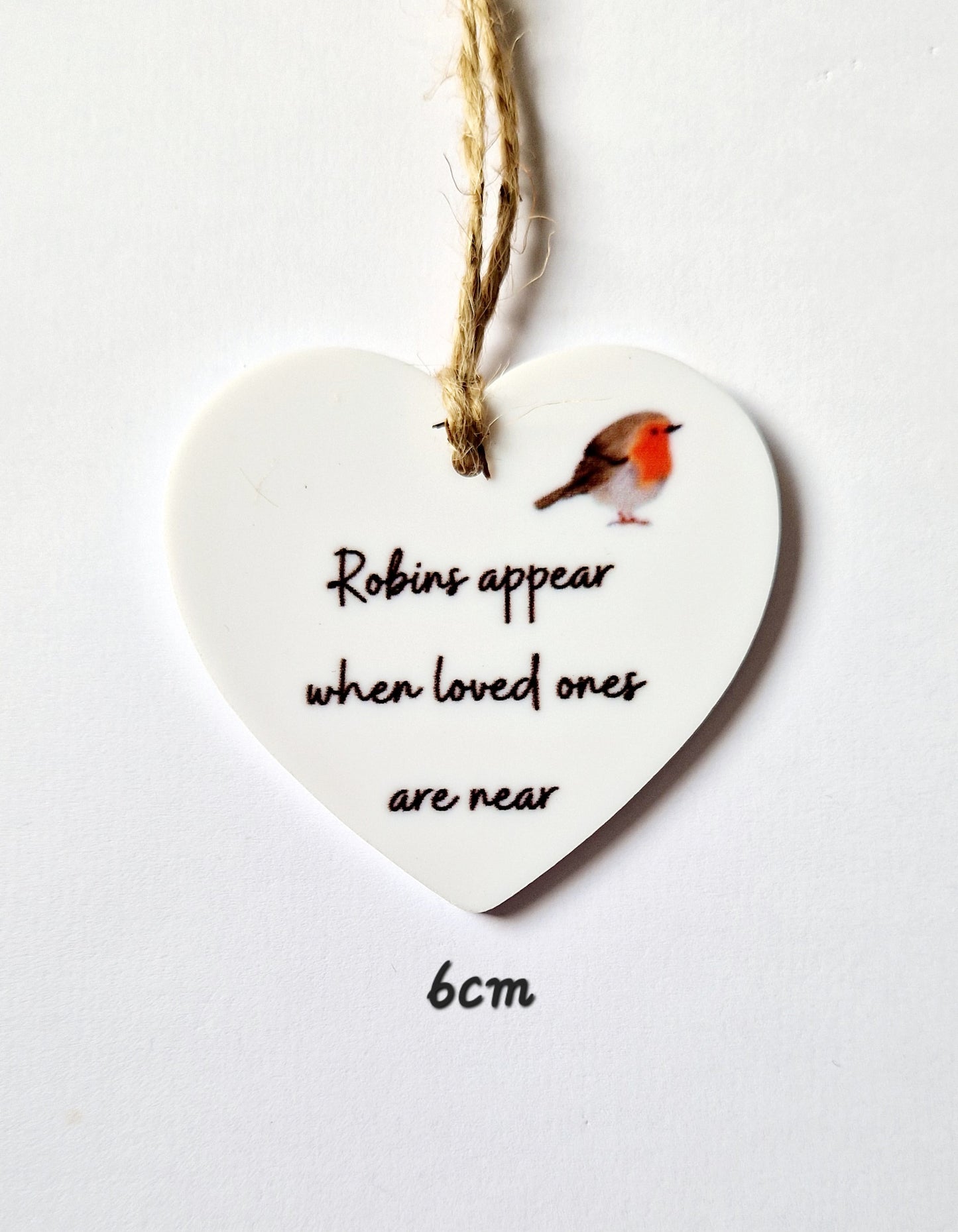 Sentiment Heart Plaques
