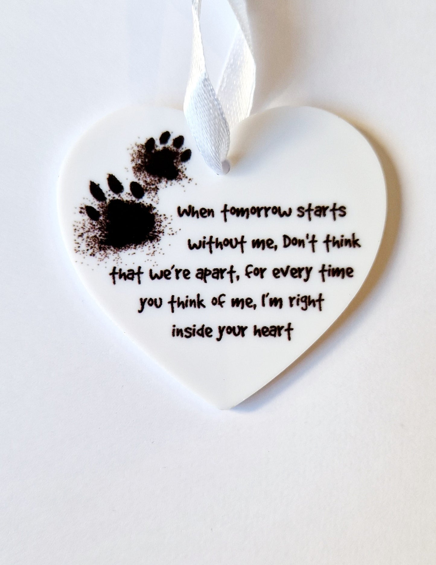 Sentiment Heart Plaques