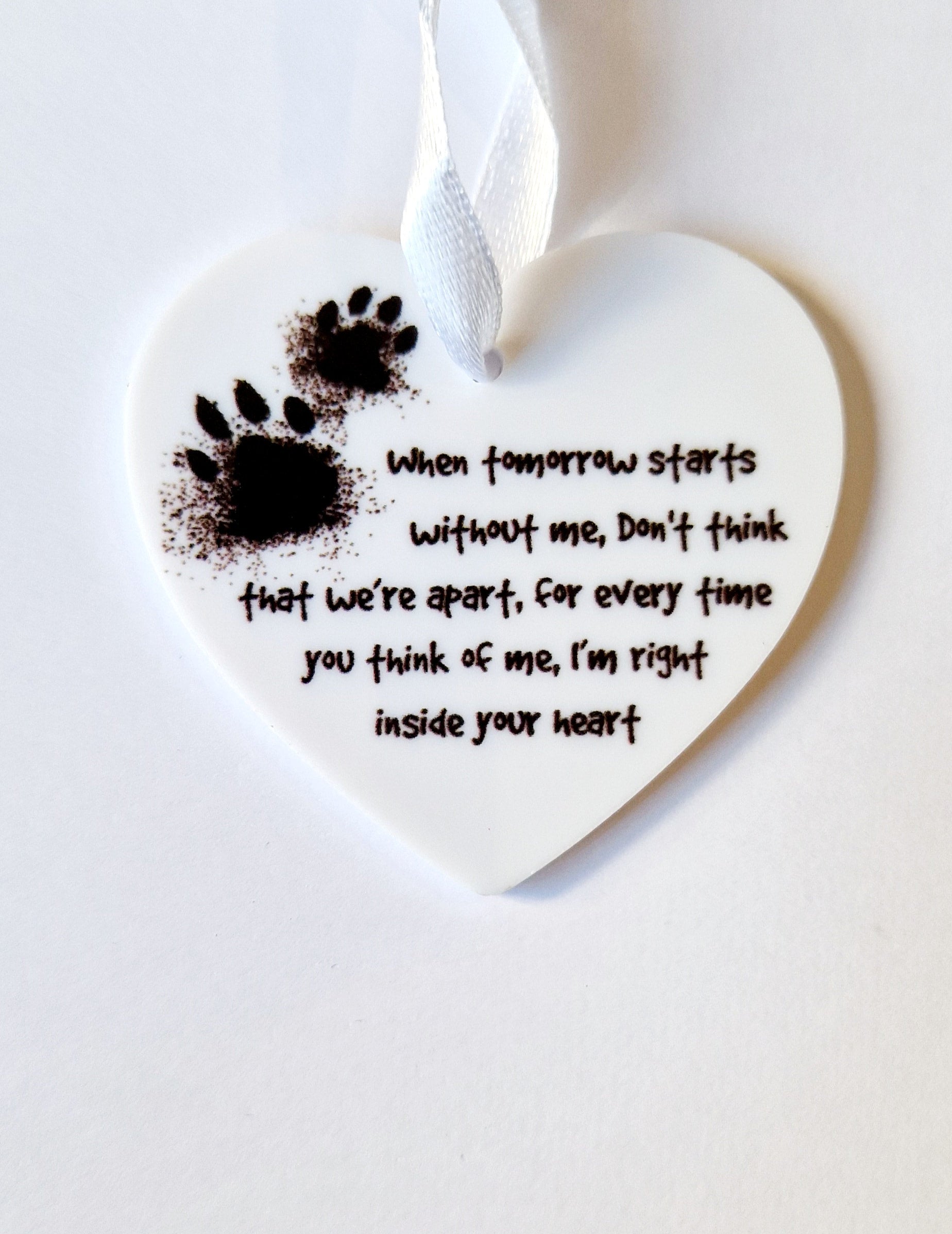 Sentiment Heart Plaques