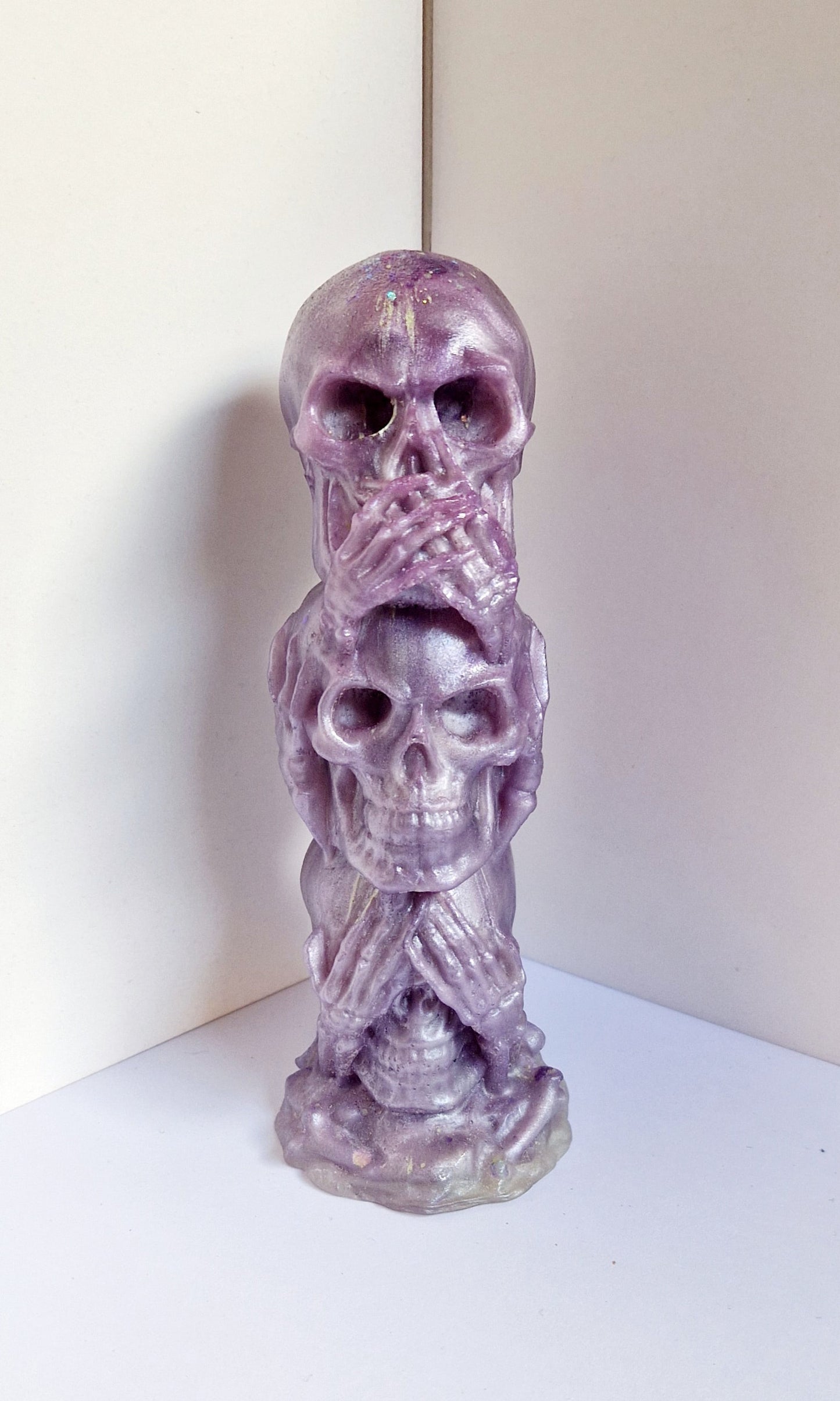 Resin Skull Trio