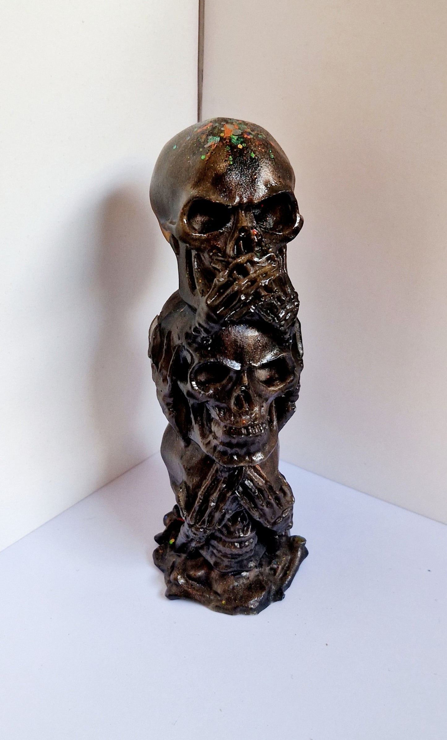 Resin Skull Trio