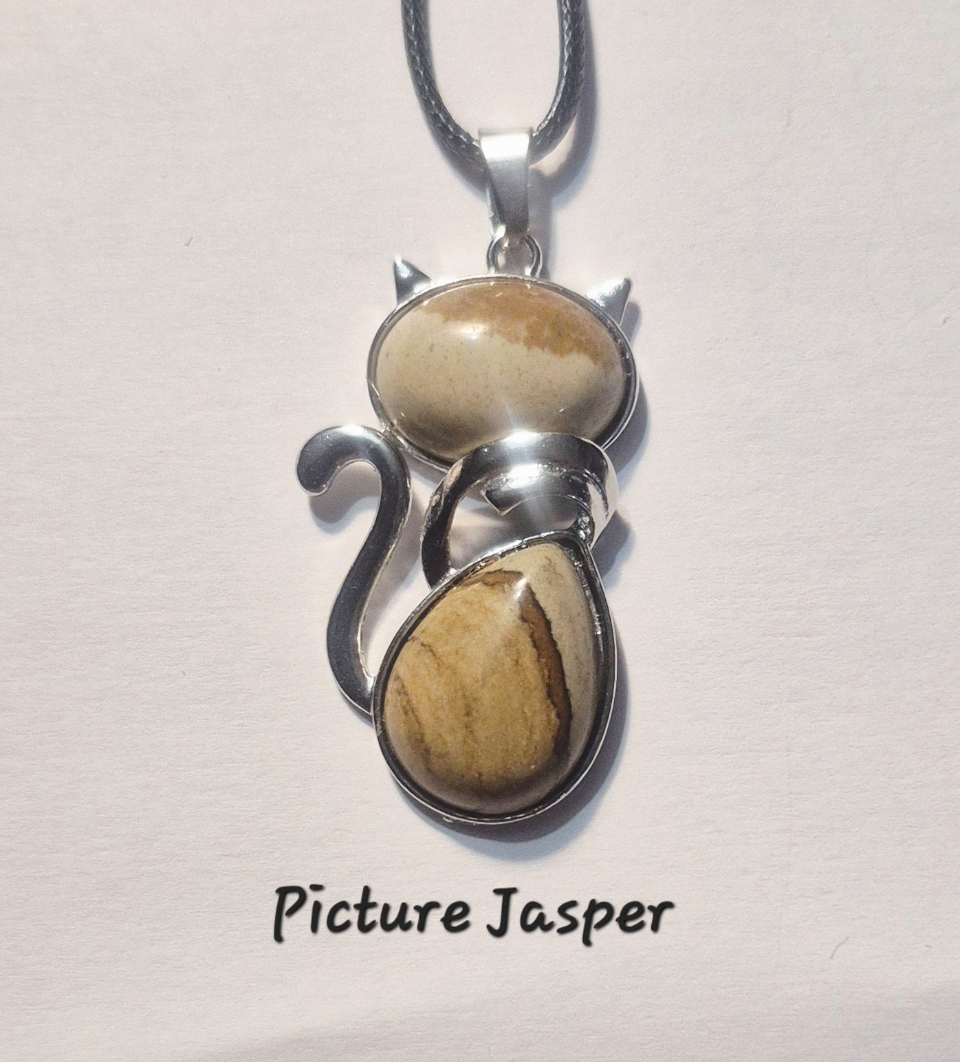 Gemstone Cat Necklaces