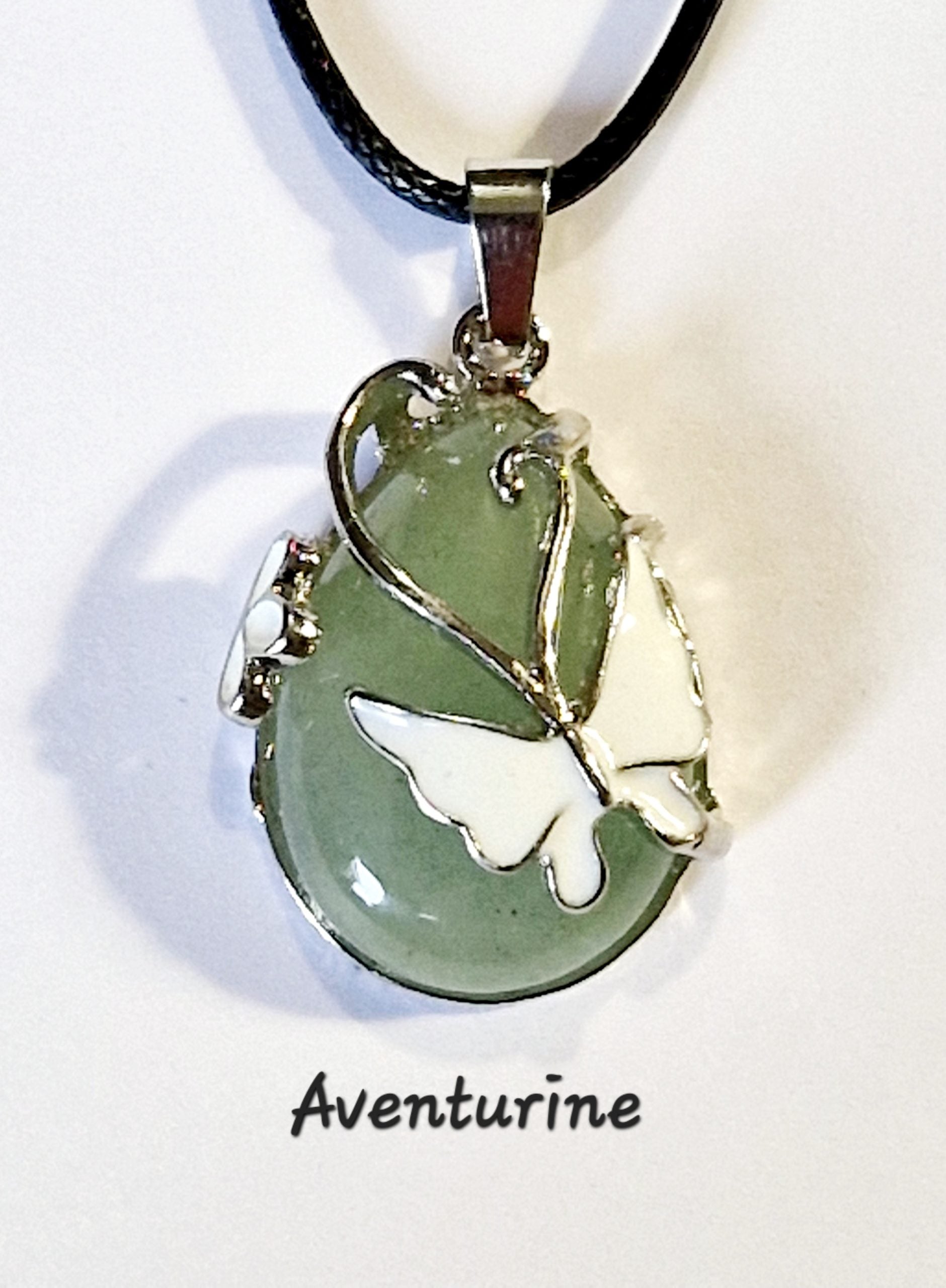 Butterfly Gemstone Pendant Collection