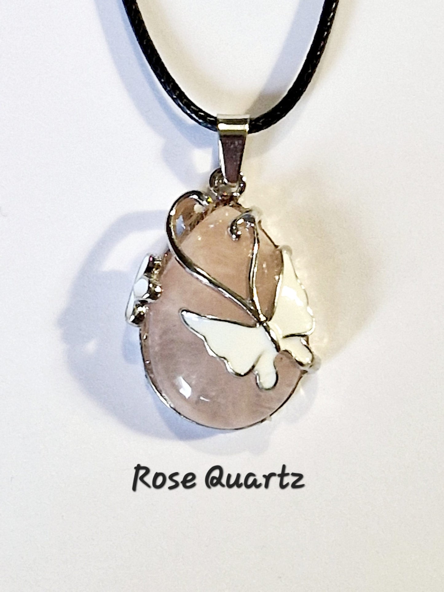 Butterfly Gemstone Pendant Collection