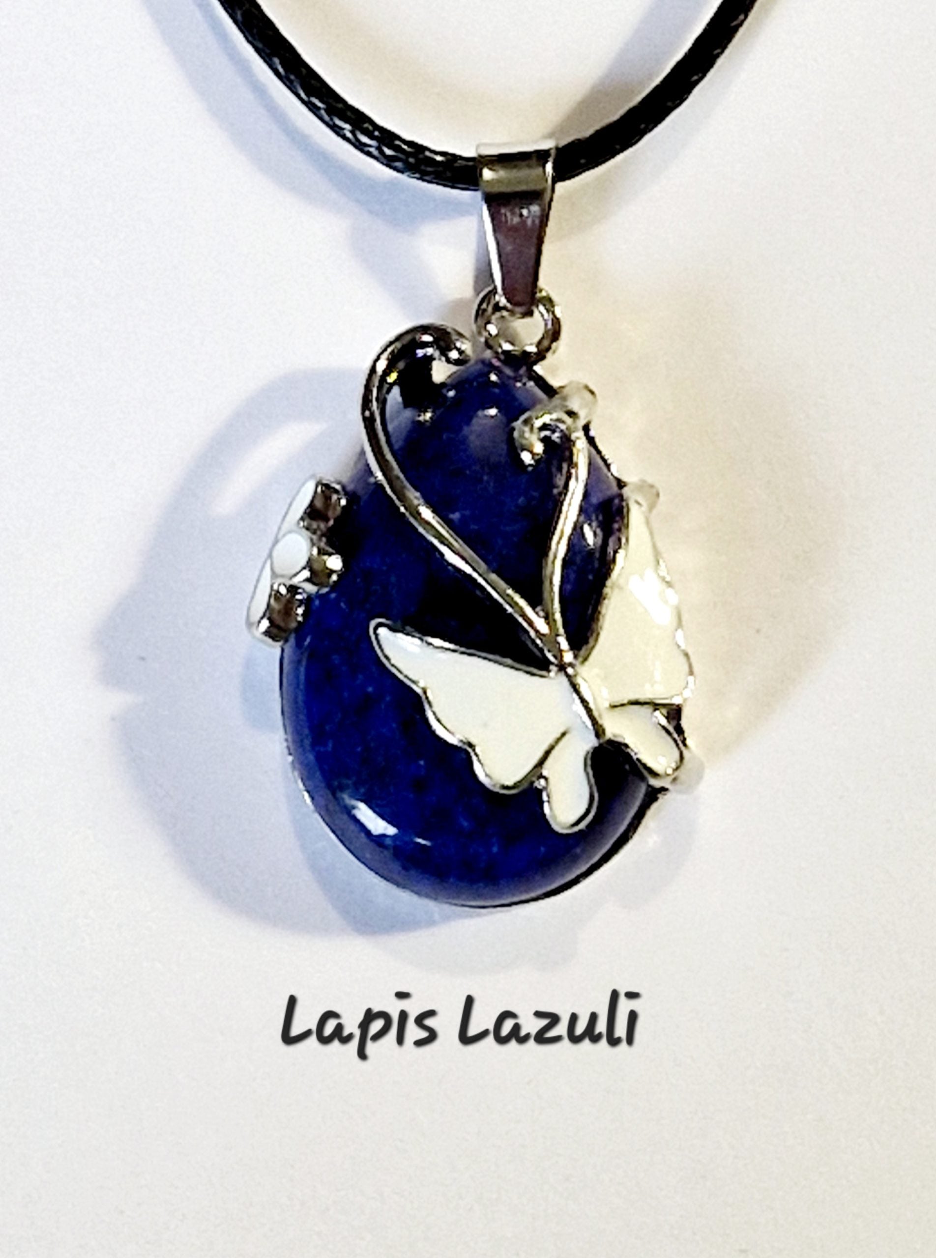 Butterfly Gemstone Pendant Collection