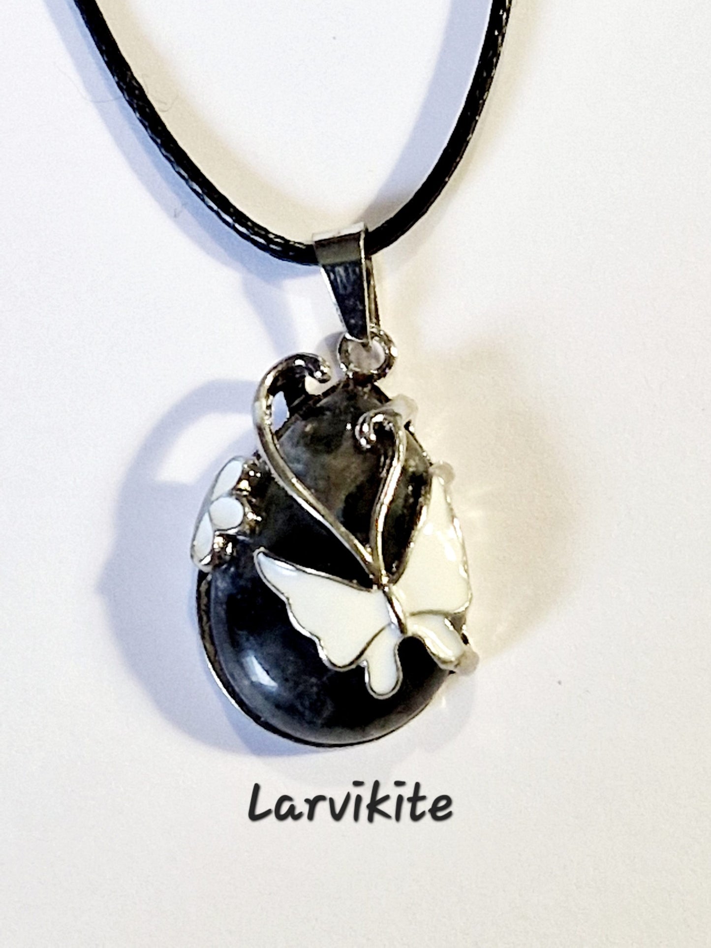 Butterfly Gemstone Pendant Collection