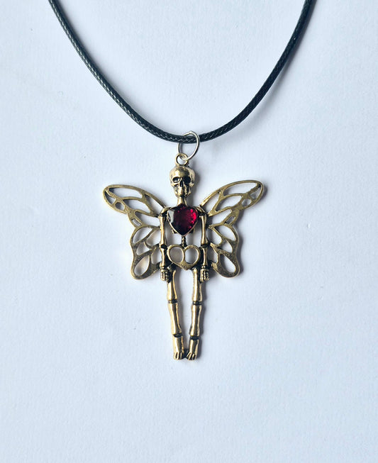 Fairy Skeleton Necklace
