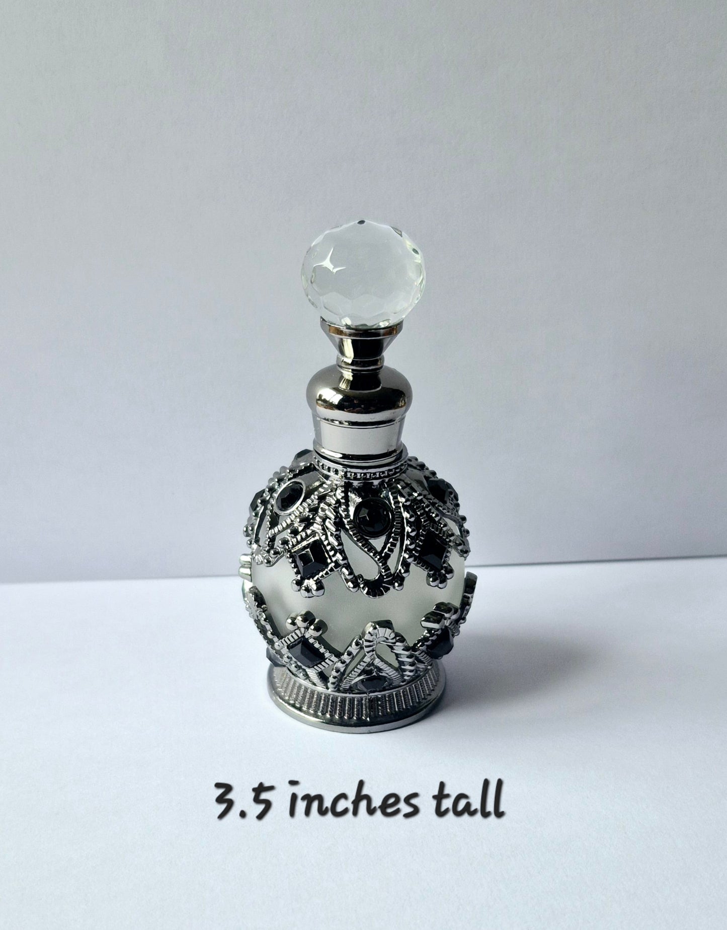Glass Decorated Perfume Bottles