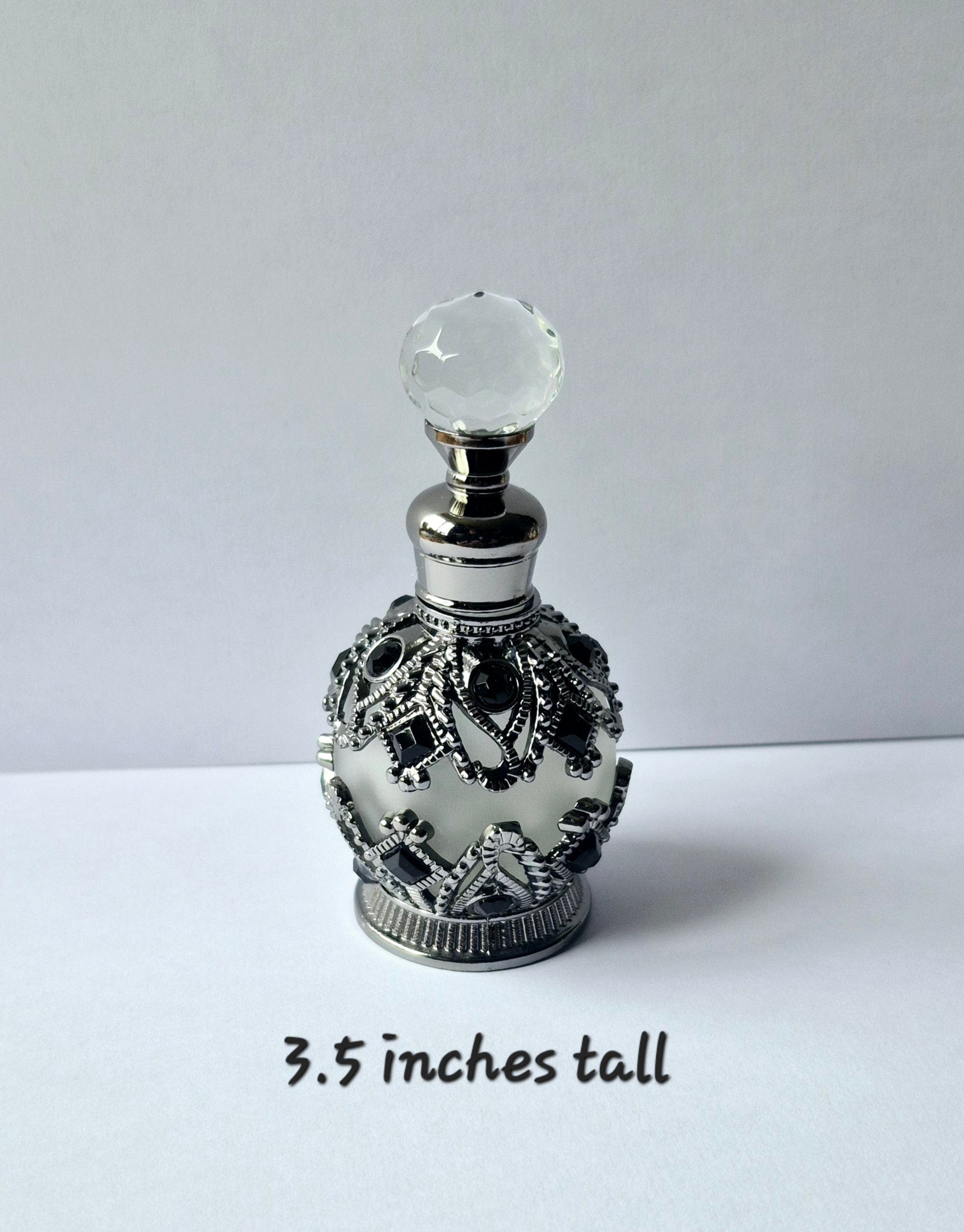 Glass Decorated Perfume Bottles