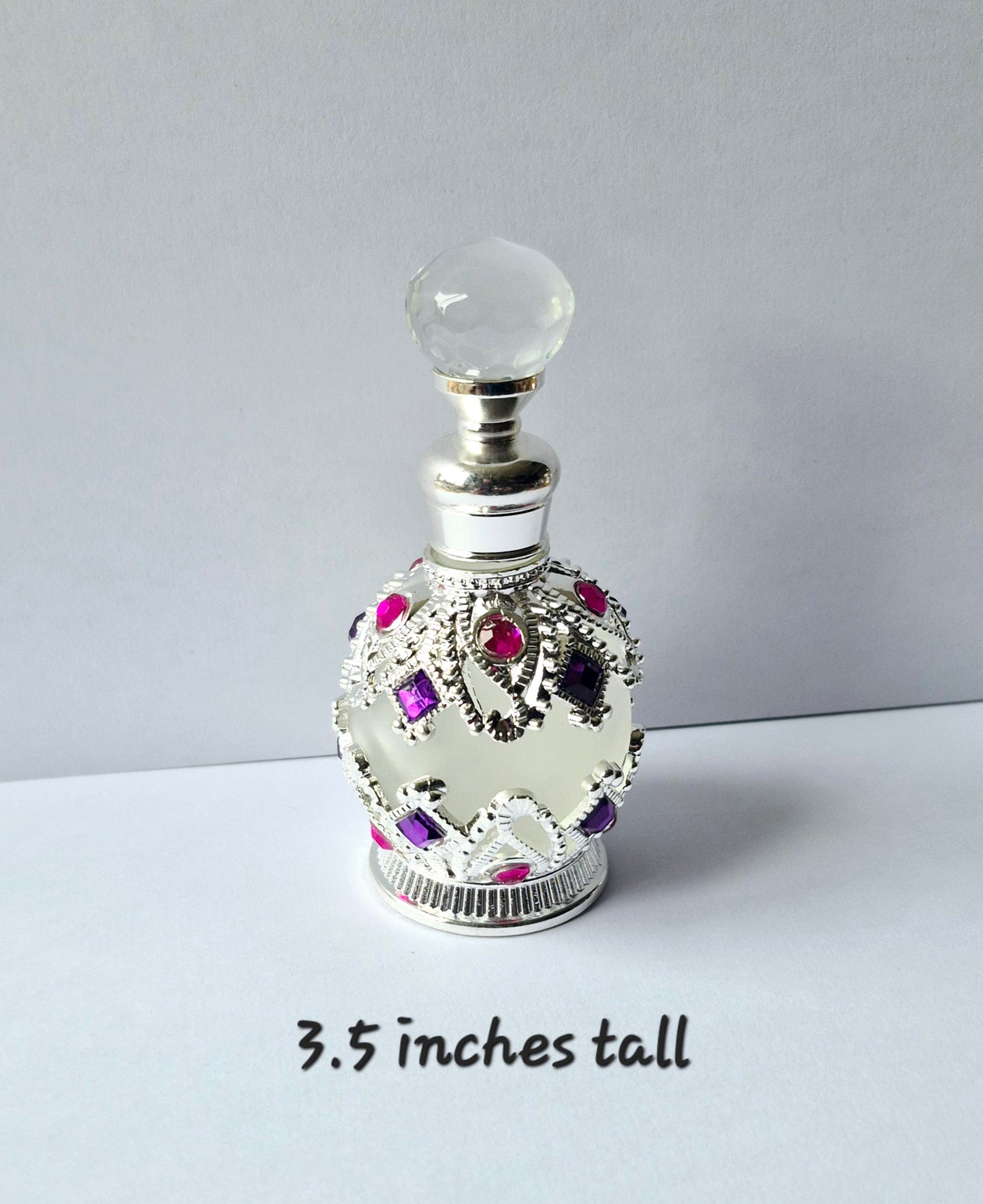 Glass Decorated Perfume Bottles