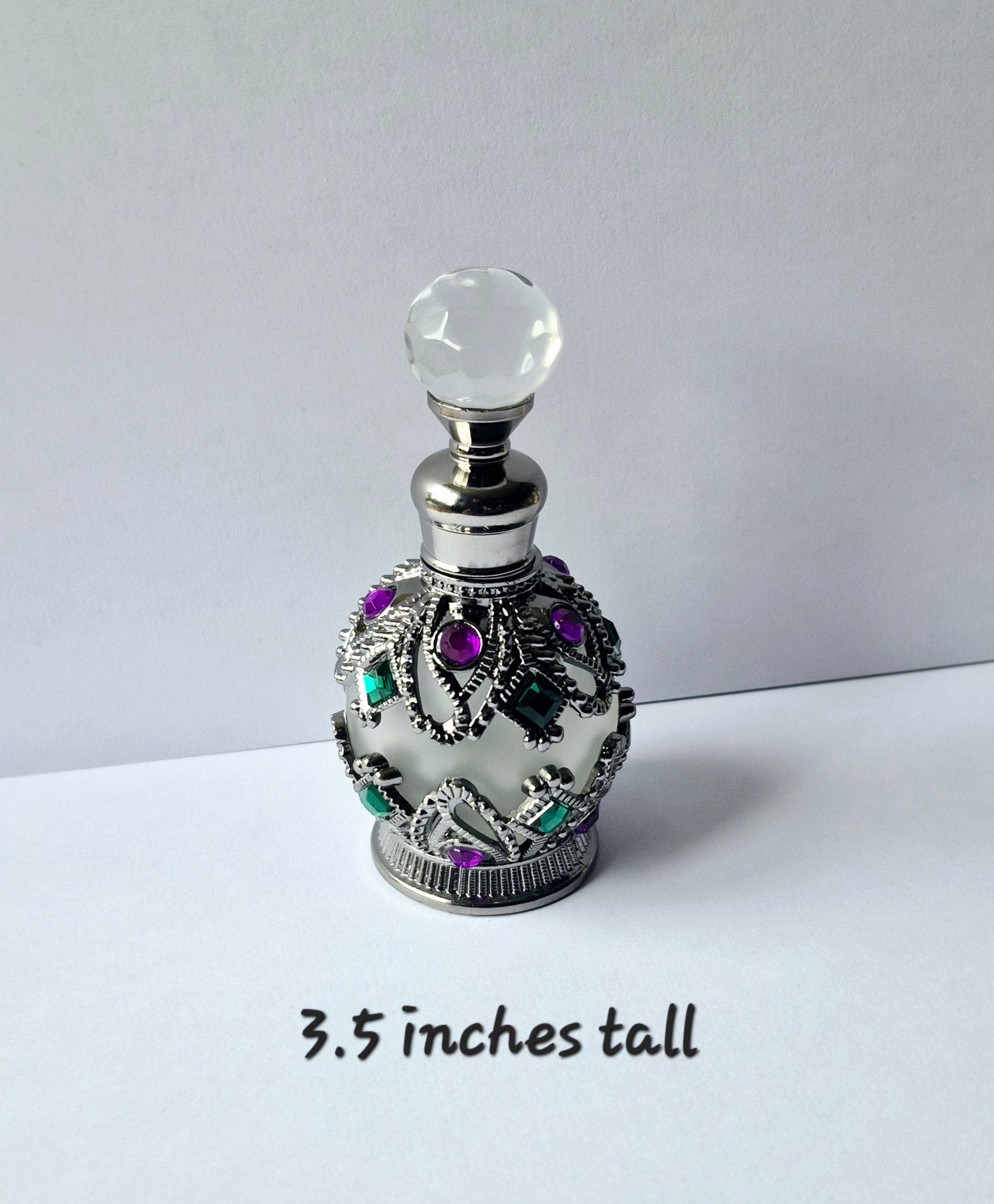 Glass Decorated Perfume Bottles