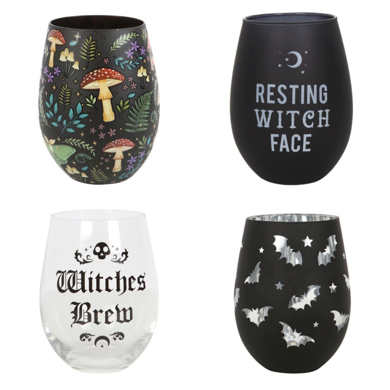 Enchanted Stemless Glasses