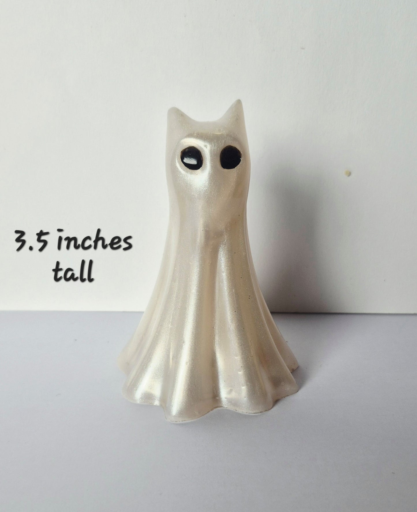 Ghost Cat Figurines