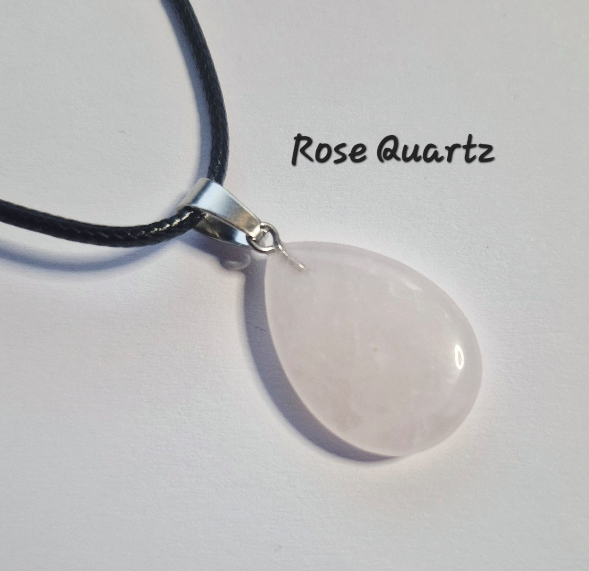 Teardrop Gemstone Pendant Necklaces