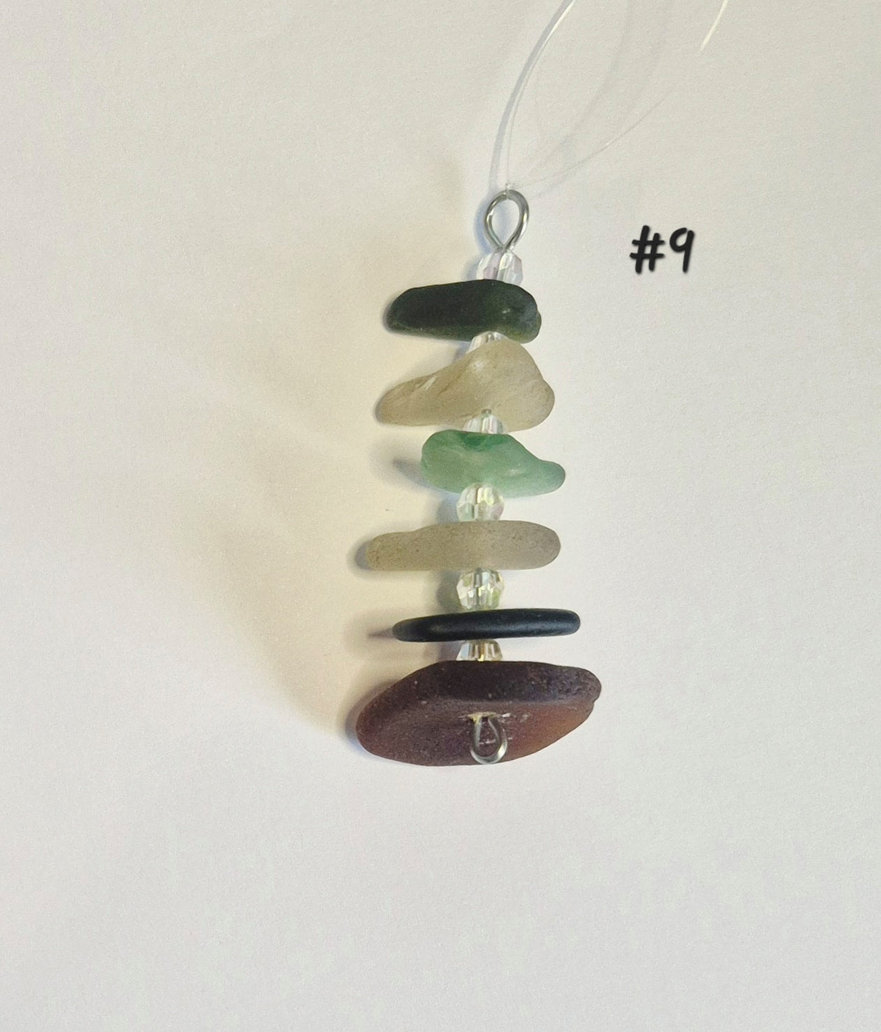 Sea Glass Tree Ornament