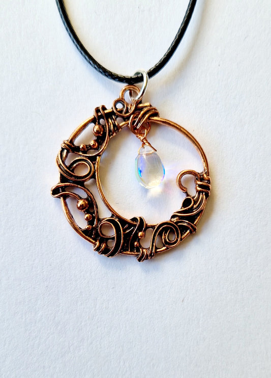 Dew Drop Moonlight Pendant